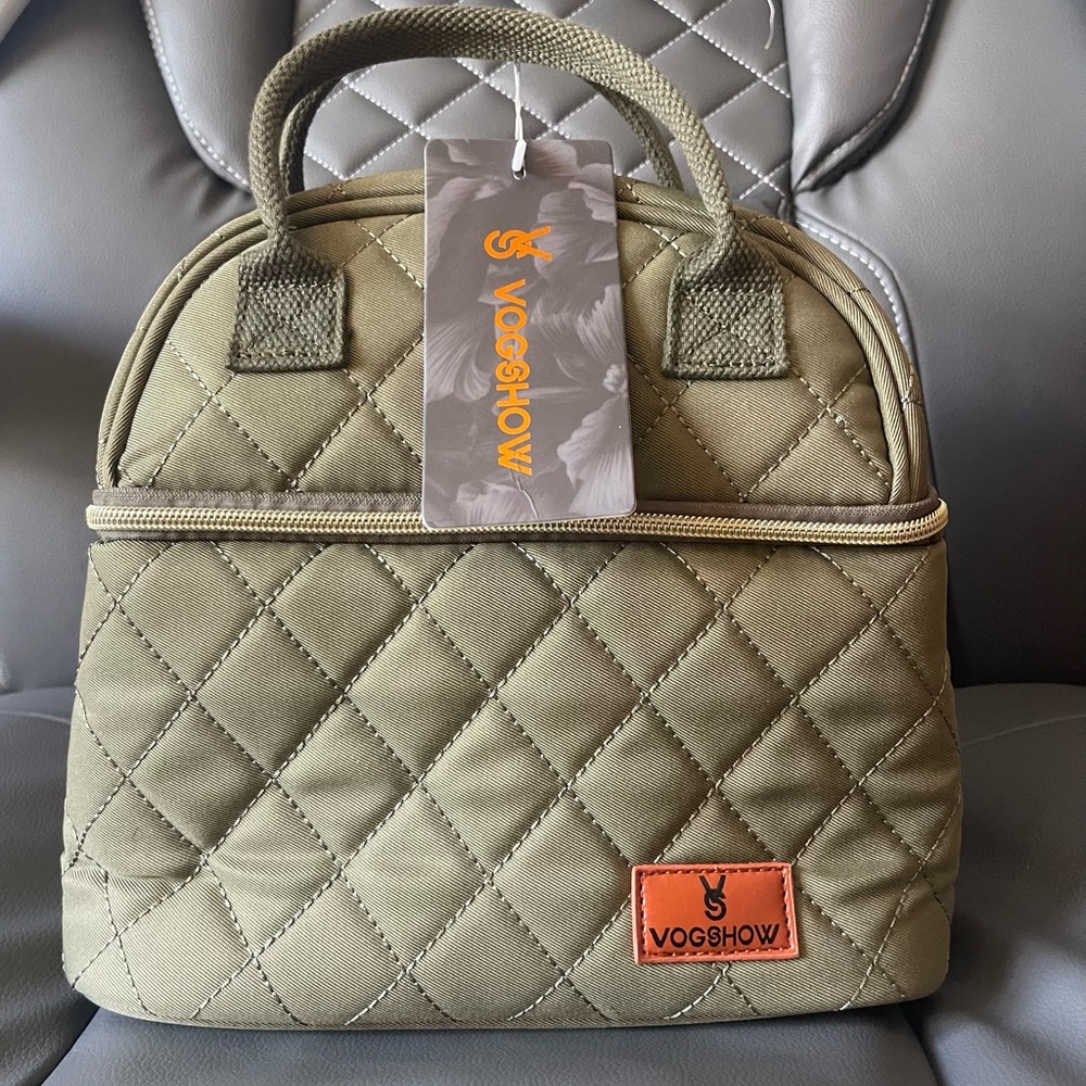 Olive Quilted Women's Bag